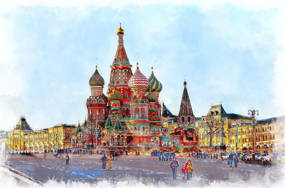 Demonstration für das Russische Haus: „Brücken statt Mauern“