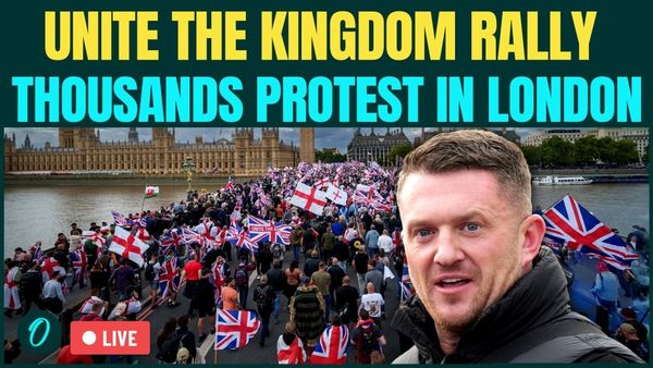„Unite the Kingdom“: Bis zu einer Million Briten protestieren gegen Migrationspolitik