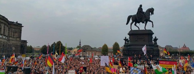 PEGIDA im Aufwind – über 20.000 bei Dresdner Montagsdemonstration