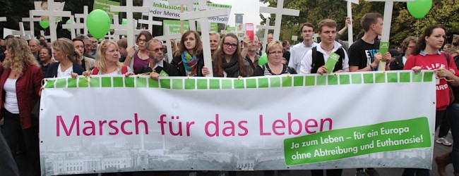 Lebensschützer mobilisieren Tausende für Berliner „Marsch für das Leben“