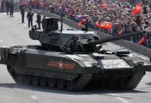 Vor der Feuertaufe: Russischer Superpanzer T-14 in der Ukraine gesichtet