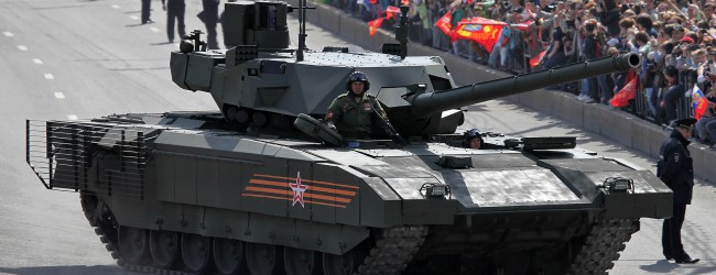 Vor der Feuertaufe: Russischer Superpanzer T-14 in der Ukraine gesichtet