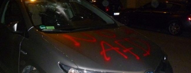Stuttgart: Linksextreme verüben Anschläge auf Autos von AfD-Politikern