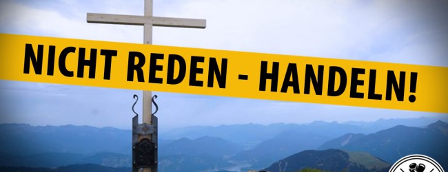 Irrer Kampf um Gipfelkreuze: Kreuz auf dem Schafreuter erneut zerstört