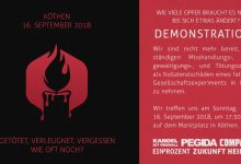 Trauerkundgebung in Köthen: 3.000 Bürger gedenken des getöteten Markus B. – Linksradikale Provokationen verpuffen