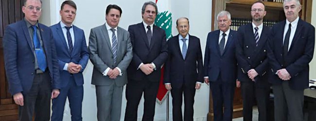 Keine Berührungsängste: Libanons Präsident Aoun empfing europäische Rechte