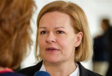 Innenministerin Faeser suggeriert Entspannung an der Migrationsfront: Ukrainer-Anteil geht angeblich drastisch zurück