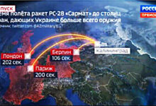 Russisches Staatsfernsehen über Atomschläge gegen den Westen. „Sie verstehen es anders nicht!“