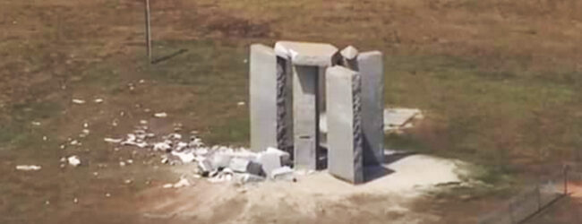Teile der Georgia Guidestones gesprengt: Wut auf die globalen Eliten?