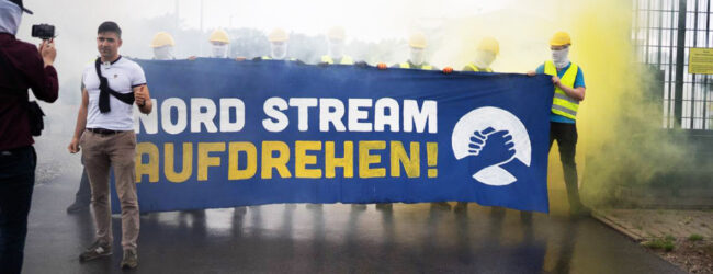 Handwerker reagieren auf neue Situation: „Nord Stream sofort reparieren und öffnen!“