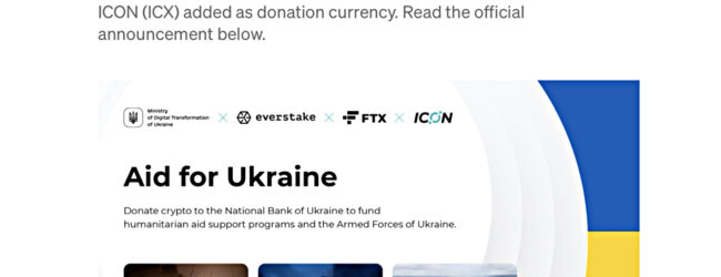 Trotz an der Krypto-Börse versenkter Hilfsgelder-Millionen: Weiter bedingungslose Ukraine-Unterstützung