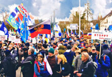 Wichtiges Zeichen in Ramstein: Mehrere tausend Protestler fordern „Ami go home!“