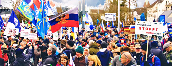 Wichtiges Zeichen in Ramstein: Mehrere tausend Protestler fordern „Ami go home!“