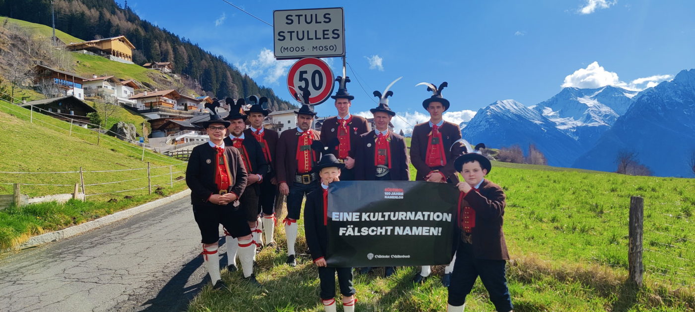 Absage an Zwangs-Italianisierung: Südtiroler Schützen erinnern an gefälschte Ortsnamen