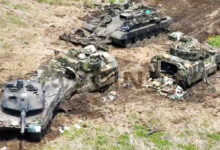 Ukrainer stecken Verluste ein: Offenbar schon vier „Leopard 2“ außer Gefecht