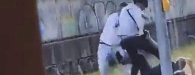 Horrorvideo aus Sachsen: Migranten treten auf wehrlosen Lokführer ein