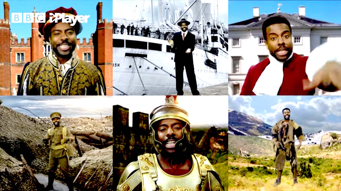 Absurder BBC-Videoclip: Die englische Geschichte war von Anfang an „schwarz“