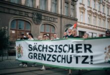 Nach Protestdemo gegen Asylantenunterkunft: Besuch bei Kretschmer