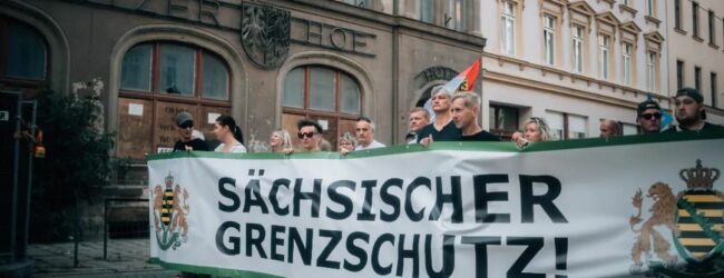 Nach Protestdemo gegen Asylantenunterkunft: Besuch bei Kretschmer