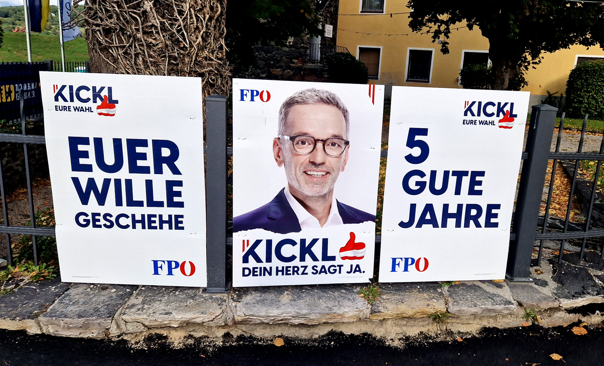 Nationalratswahl in Österreich: FPÖ wird mit über 29 Prozent Wahlsieger