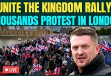 „Unite the Kingdom“: Bis zu einer Million Briten protestieren gegen Migrationspolitik